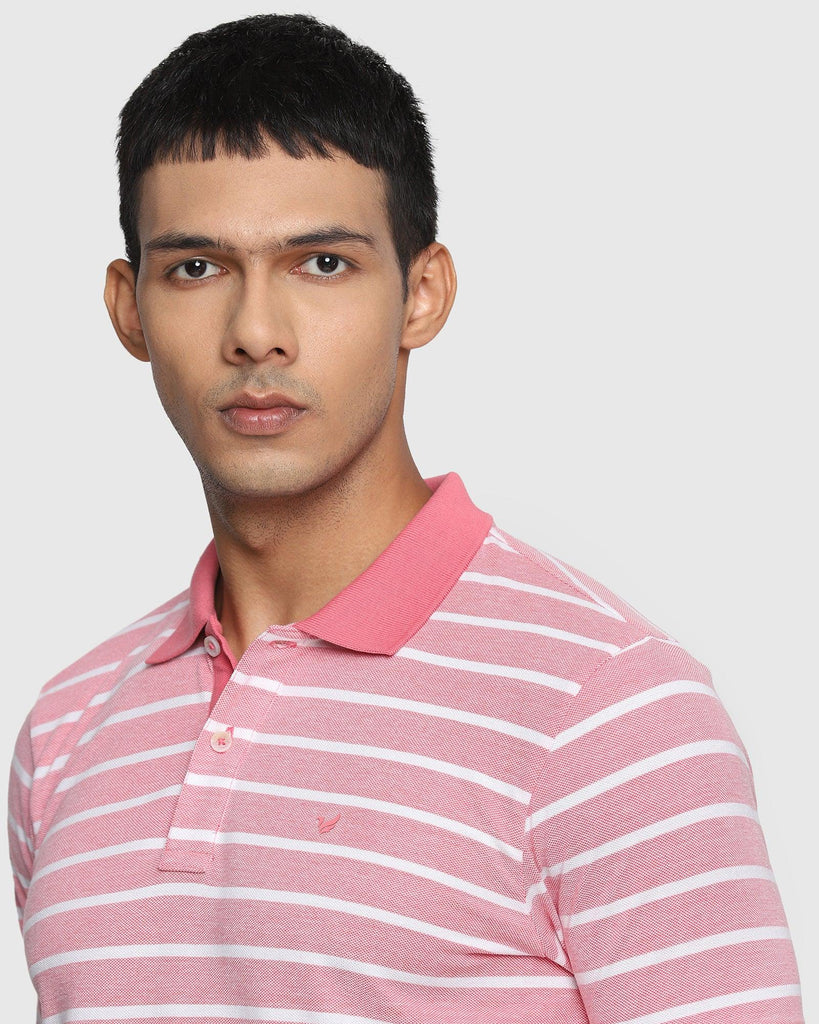 Polo Rasberry Striped T-Shirt - Dona