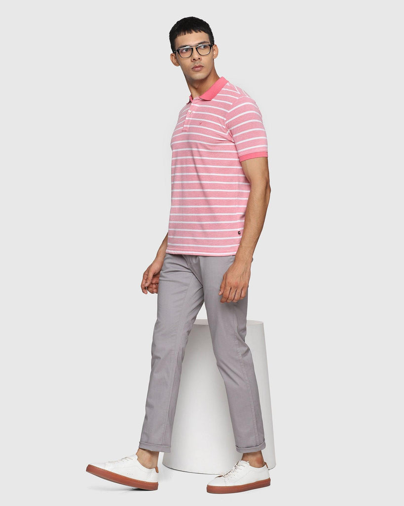 Polo Rasberry Striped T-Shirt - Dona