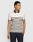 Polo White Striped T Shirt - Gram
