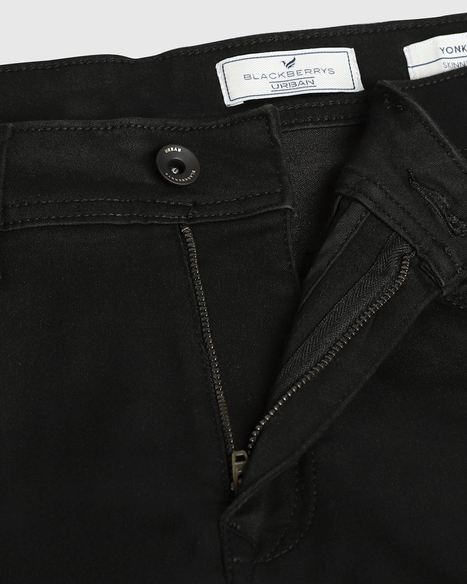 Super Clean Slim Yonk Fit Black Jeans - Gray