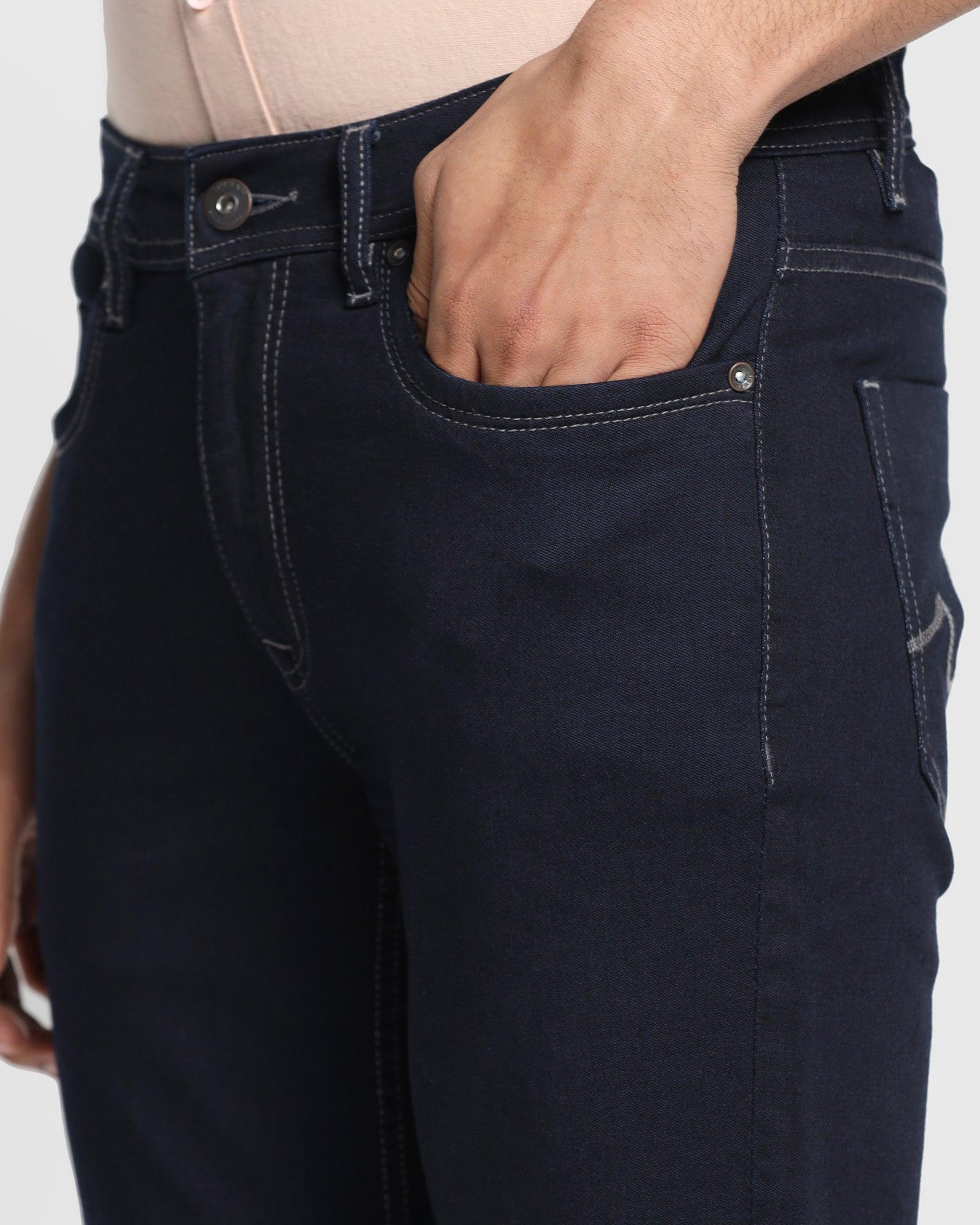 Super Clean Straight Comfort Duke Fit Indigo Jeans - Luca