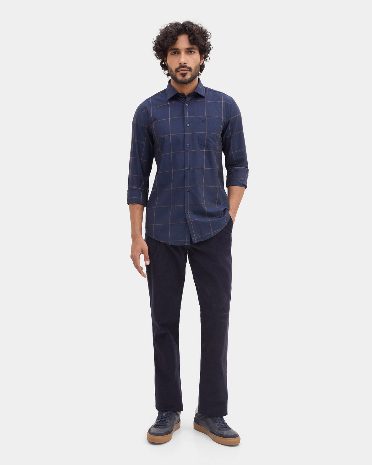 Teal Check Shirt - Pacsen