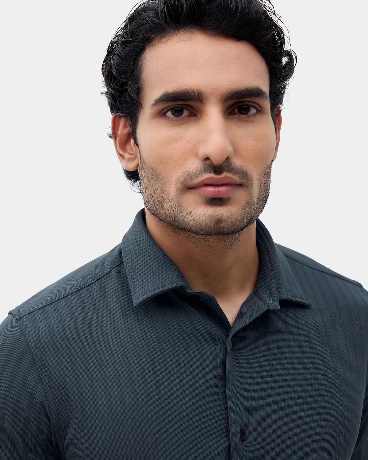 Teal Stripe Shirt - Infinix