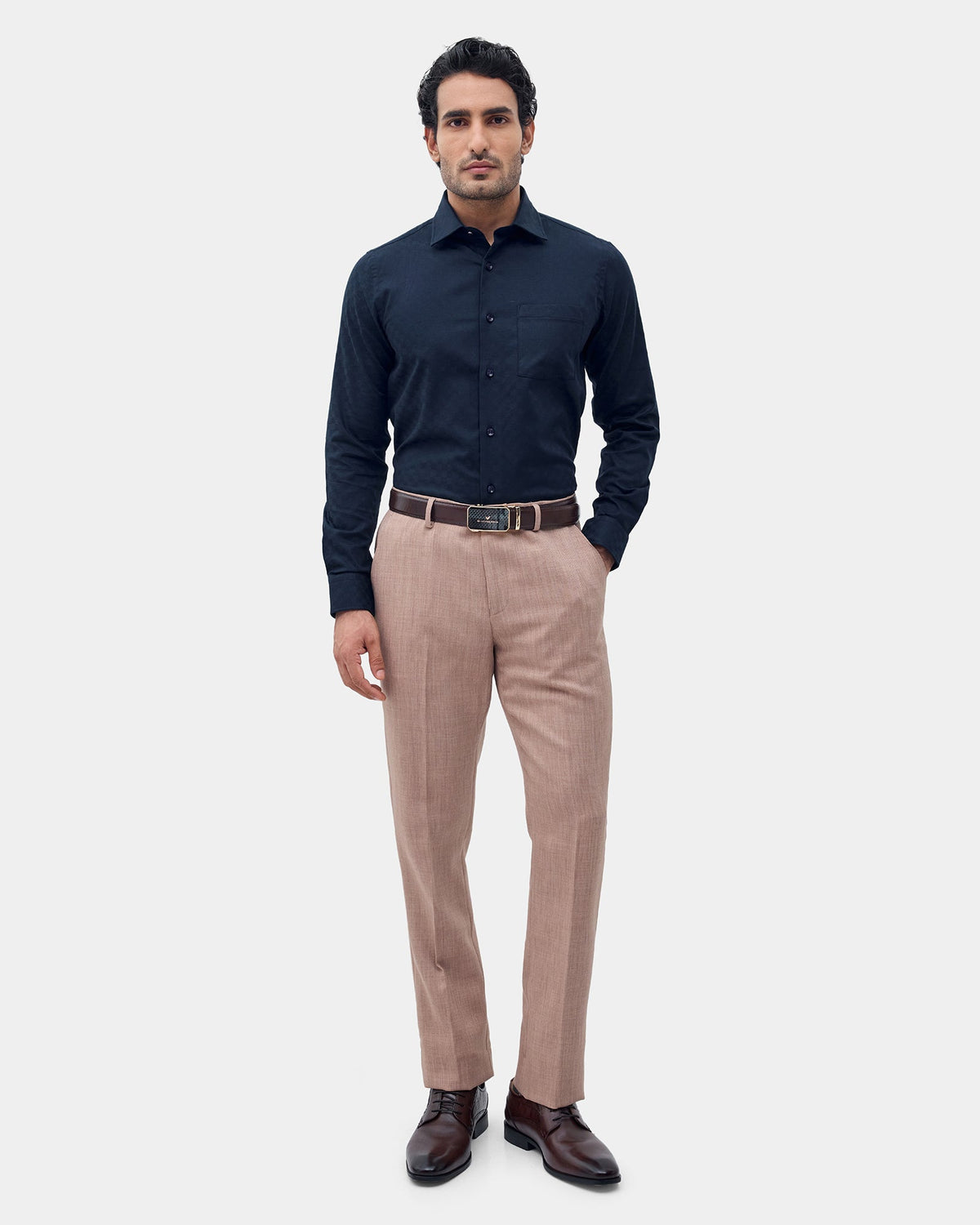 Teal Check Shirt - Attar