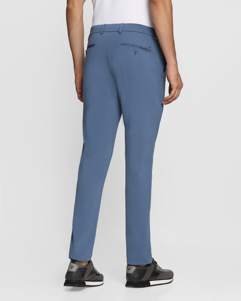 TechPro B5P Casual Blue Solid Khakis - Muji