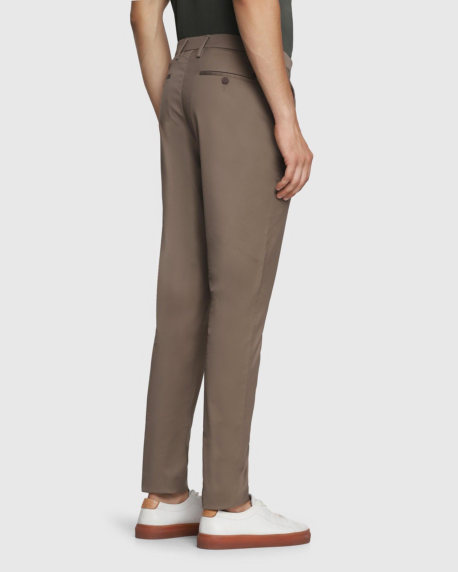 TechPro Slim Comfort B-95 Casual Mouse Solid Khakis - Nord