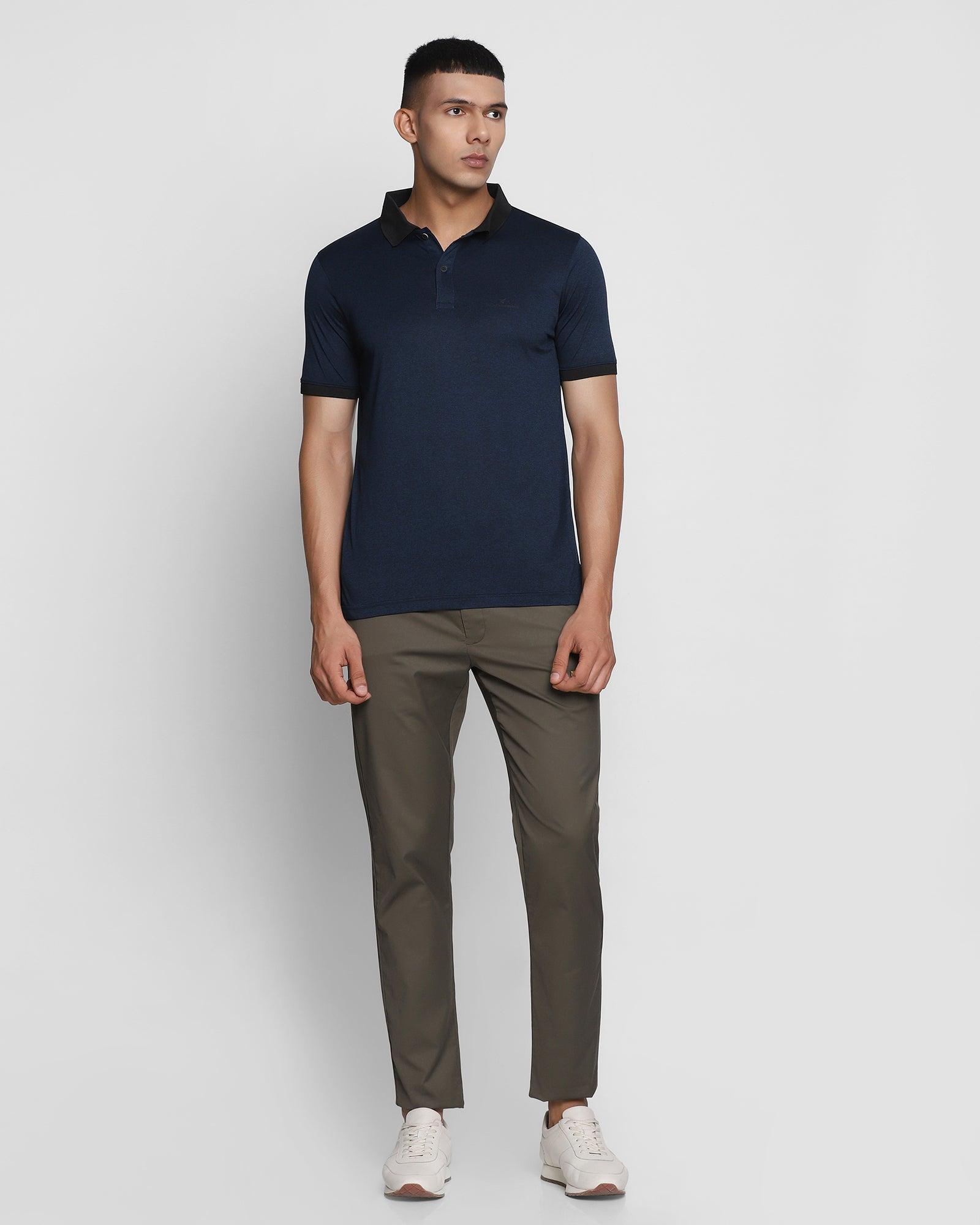 TechPro Comfort Arise Casual Olive Solid Khakis - Ford
