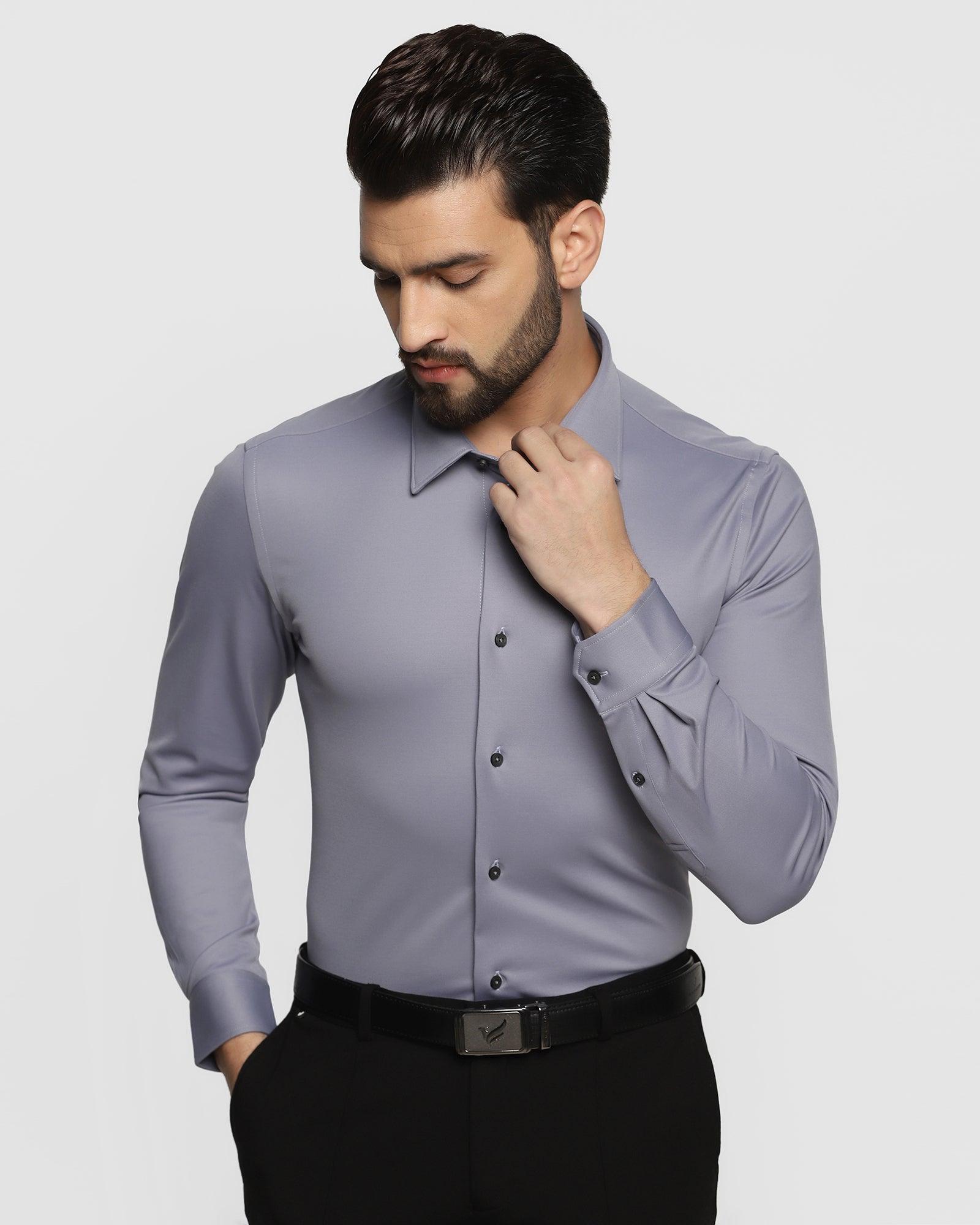 TechPro Formal Shirt In Grey (Payback)