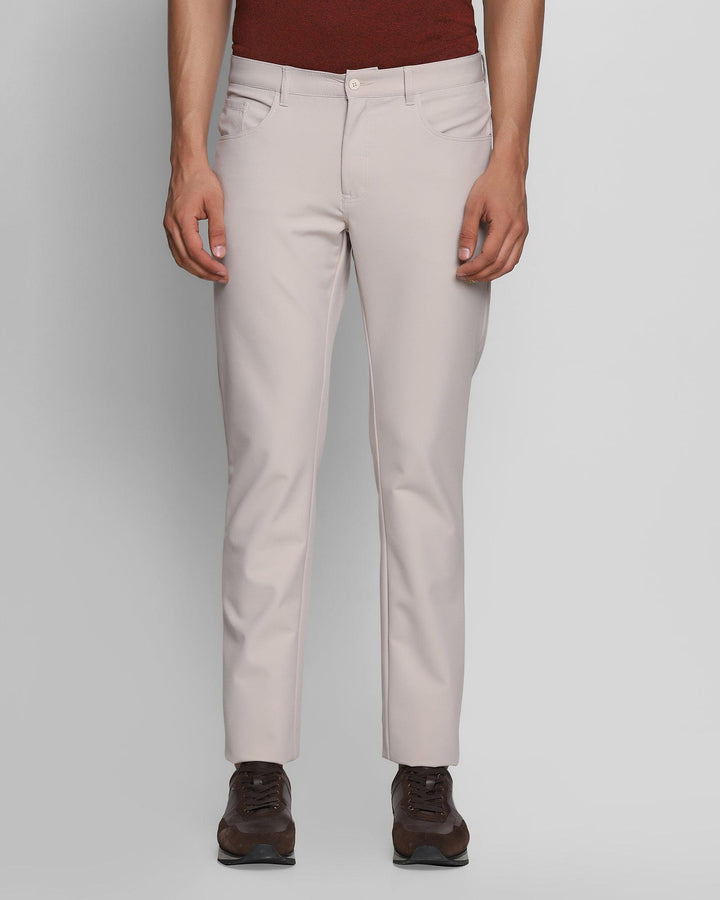 TechPro B5P Casual Beige Solid Khakis - Fuji