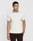 TechPro Polo Ivory White Solid T Shirt - Susan