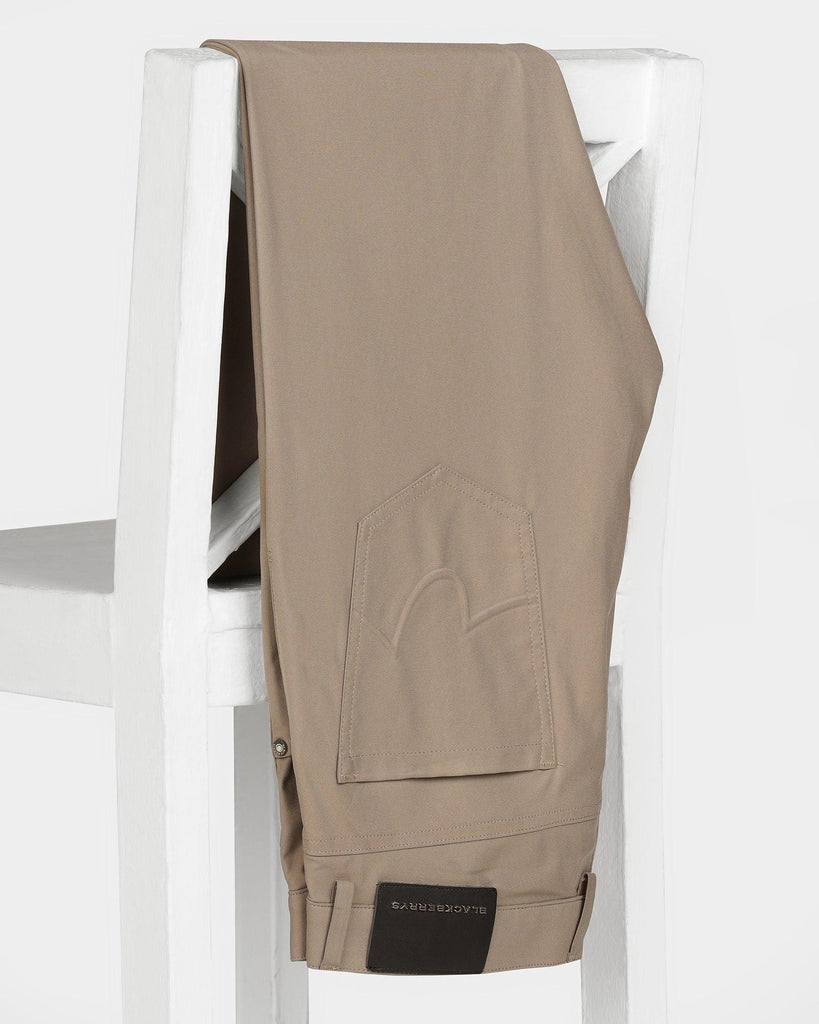 TechPro Slim Comfort Casual Mouse Textured Khakis - Finn