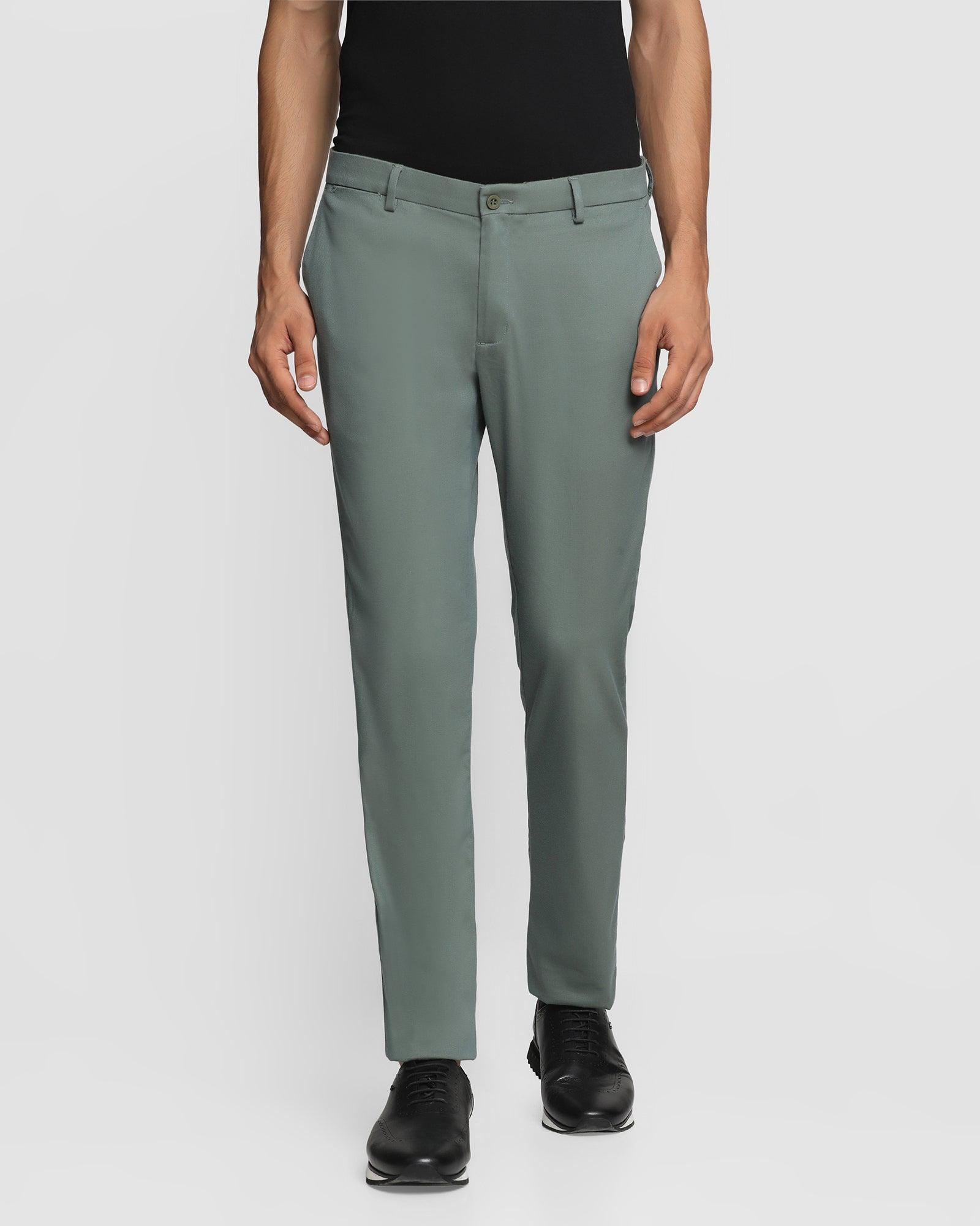 TechPro Textured Casual Khakis In Green - B-91 (Hoag) - Blackberrys