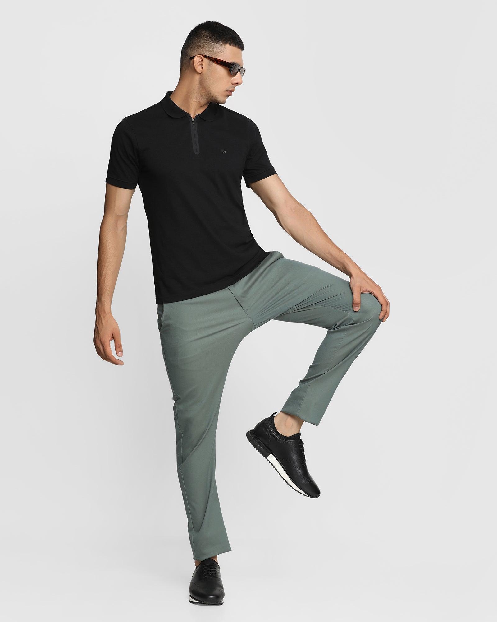 TechPro Textured Casual Khakis In Green - B-91 (Hoag) - Blackberrys