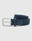 Elastic Blue Textured Belt - Salyer