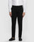 TechPro Super Slim Phoenix Formal Black Textured Trouser - Kol