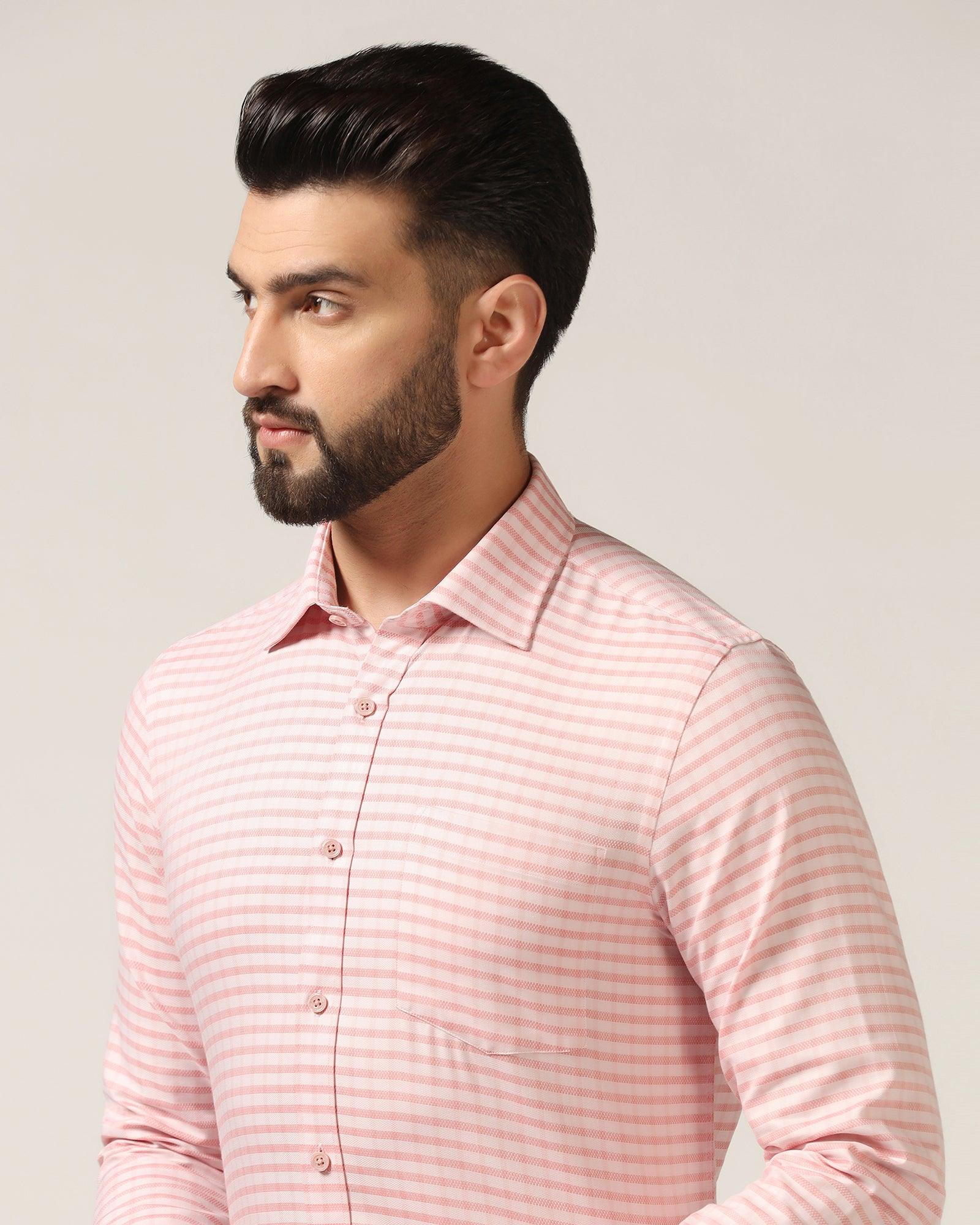 Temptech Formal Orange Check Shirt - Edmund - Blackberrys