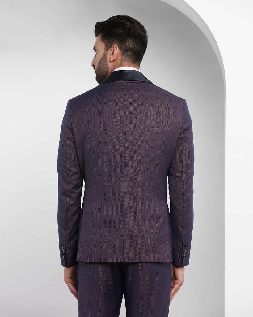 Multitude 6X Rust Textured Formal Suit - Sedra