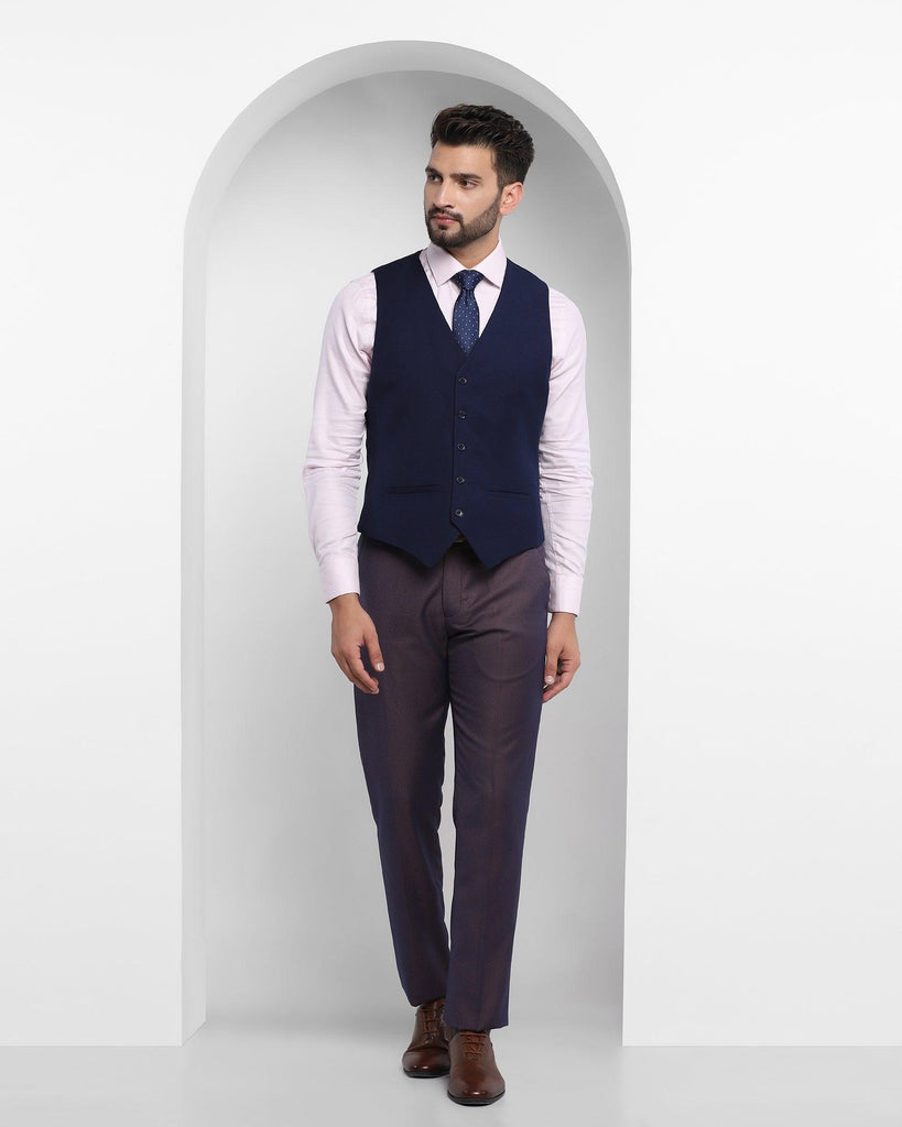 Multitude 6X Rust Textured Formal Suit - Sedra