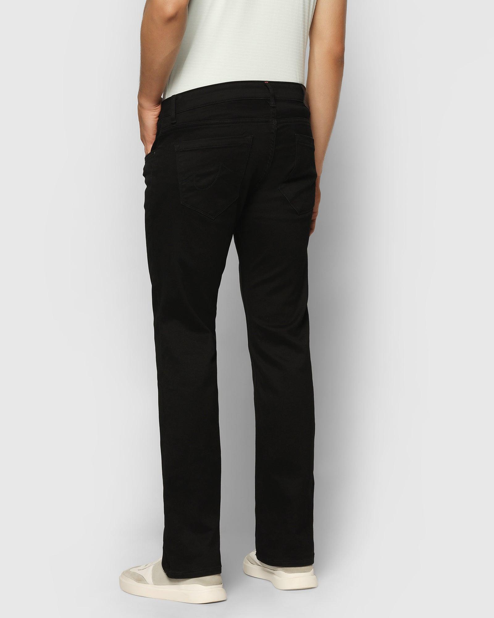 Ultrasoft Straight Comfort Duke Fit Black Jeans - Alva