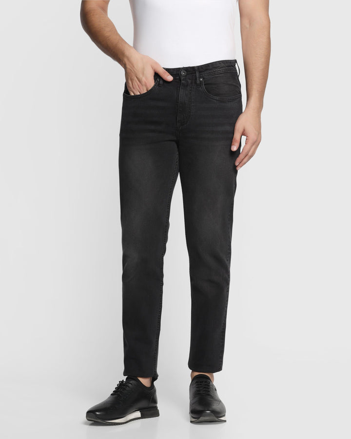 Slim Yonk Fit Black Jeans - Zone