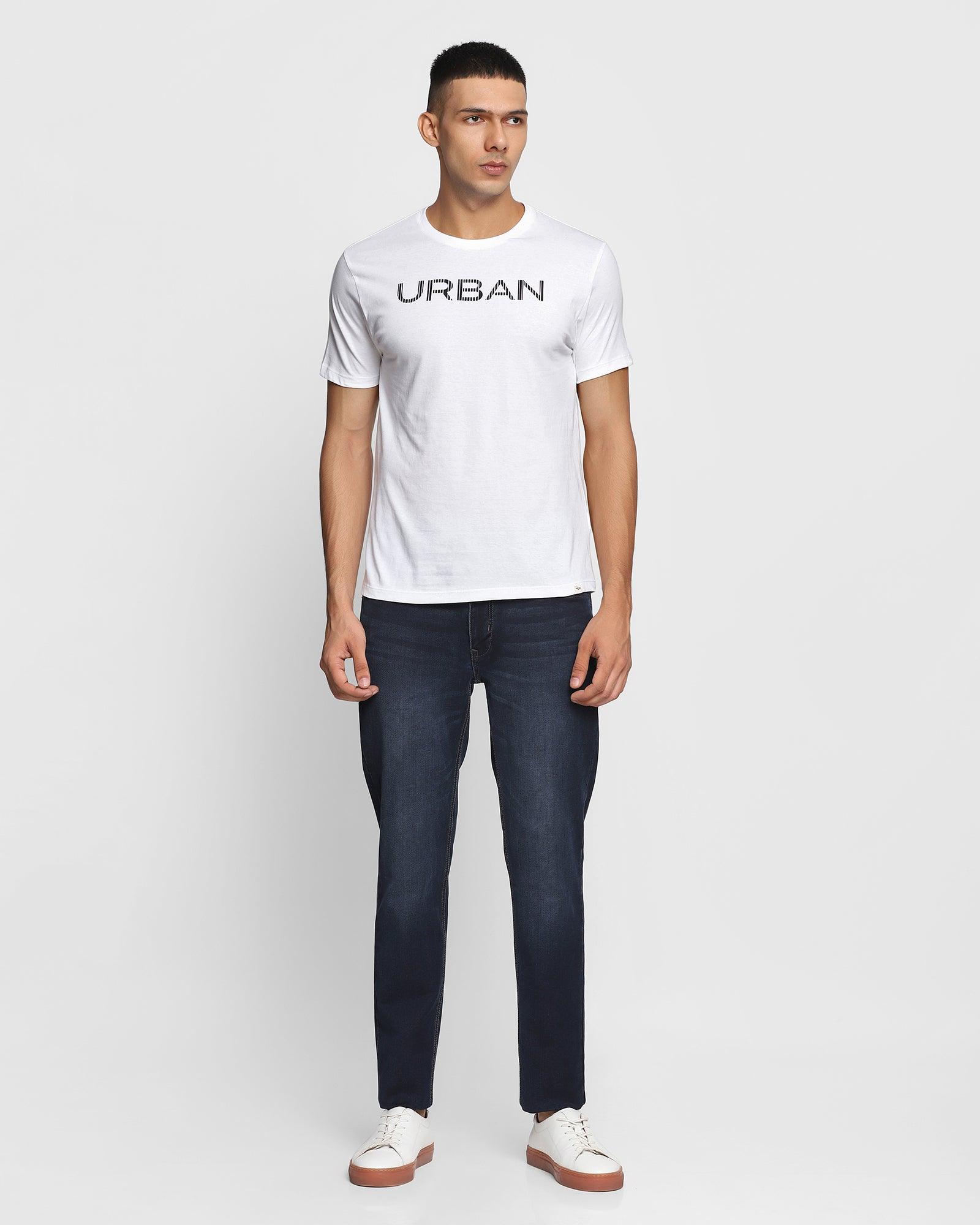 Ultrasoft Slim Comfort Buff Fit Indigo Jeans - Tap