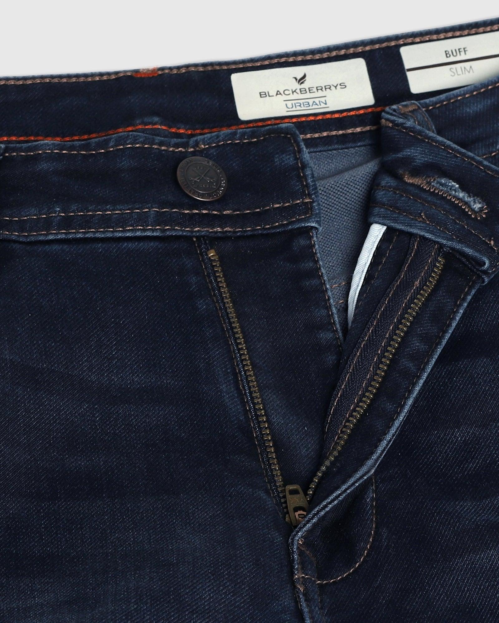 Ultrasoft Slim Comfort Buff Fit Indigo Jeans - Tap