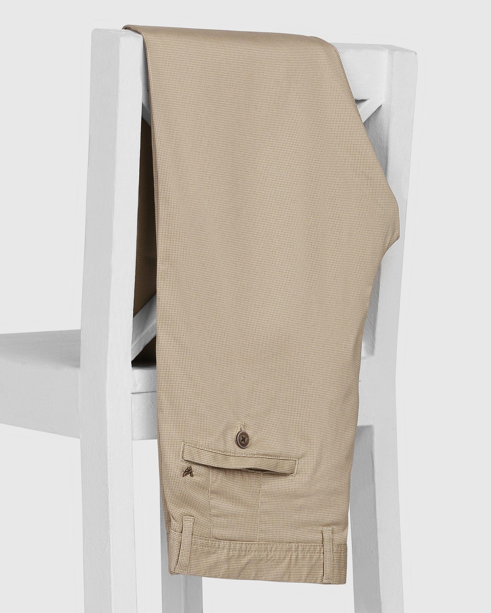 Slim Fit B-91 Casual Khaki Textured Khakis - Bob
