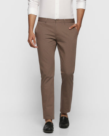 Slim Comfort B-95 Casual Khaki Textured Khakis - Alpha