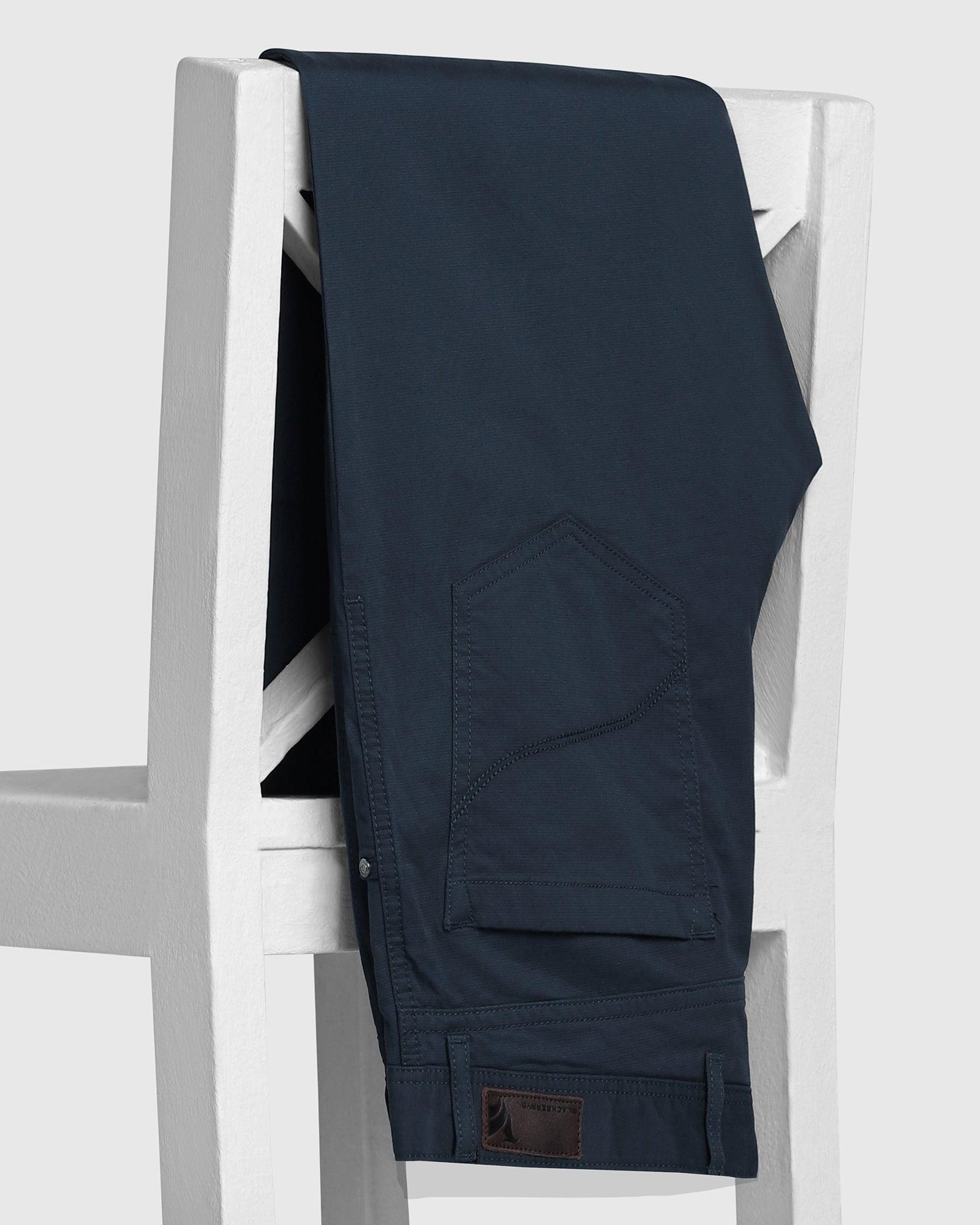 B5P Casual Teal Textured Khakis - Seg