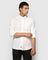 Casual White Textured Shirt - Tyler