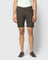 Casual Olive Textured Shorts - Depp