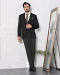Textured Formal Blazer In Black (Japson) - Blackberrys