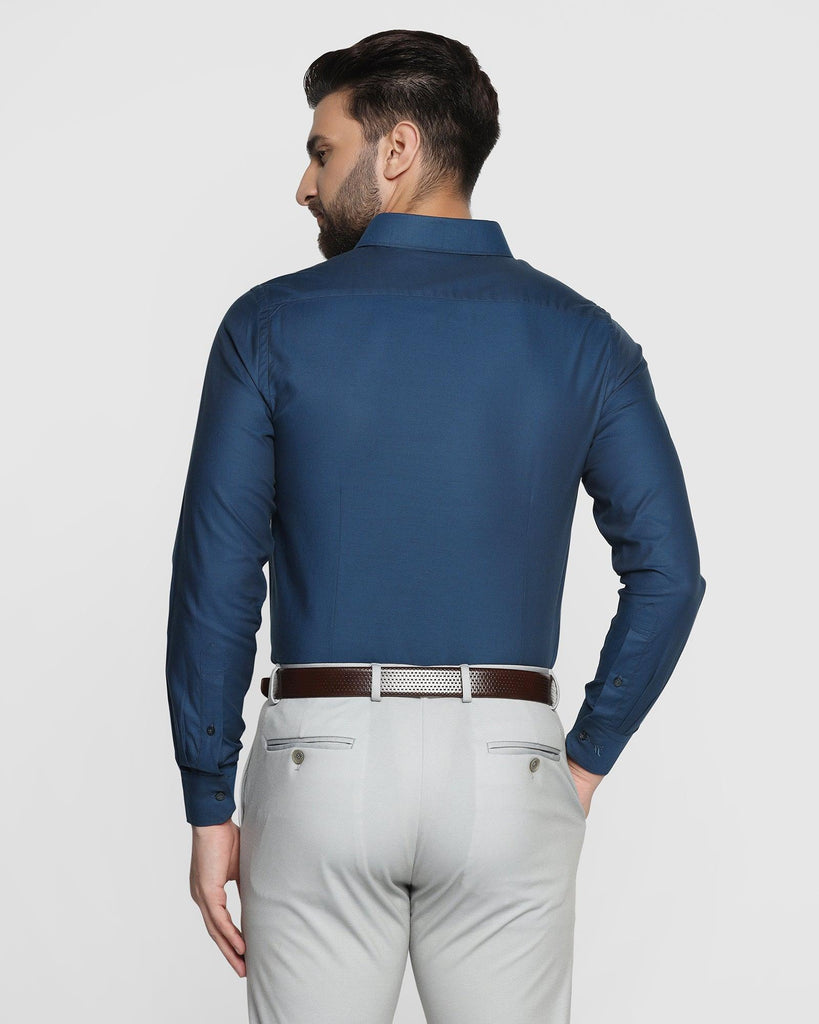 Formal Cobalt Textured Shirt - Artal