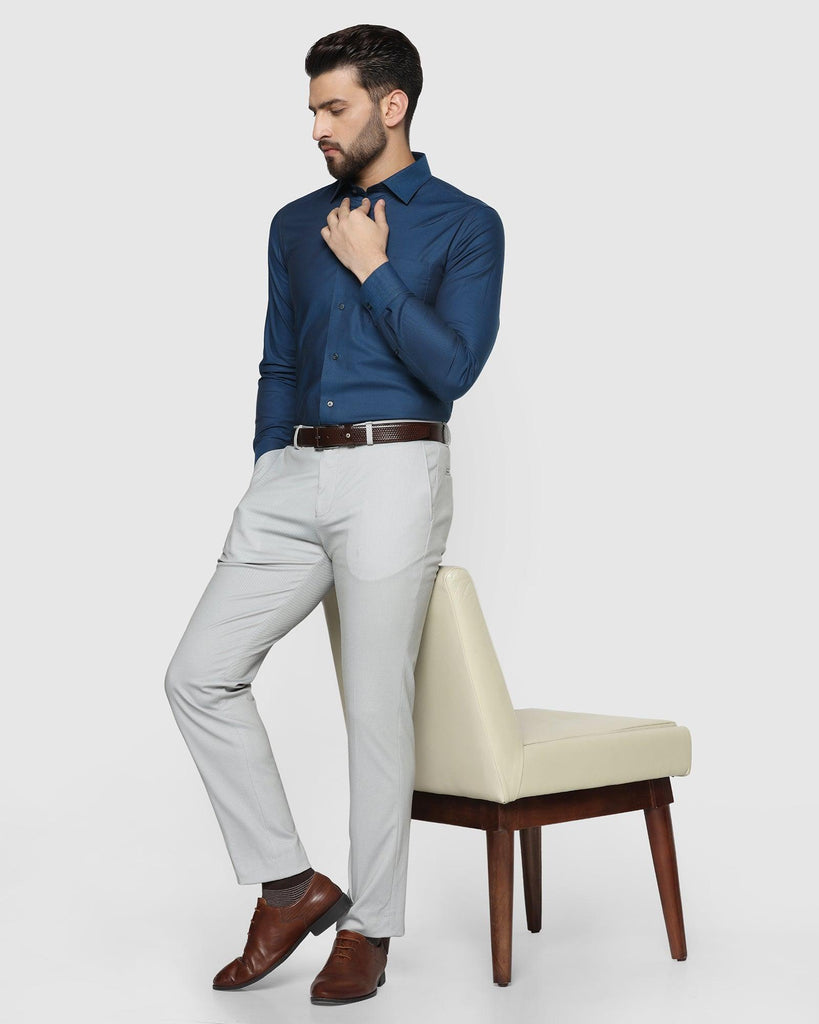 Formal Cobalt Textured Shirt - Artal