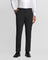 Slim Fit B-91 Formal Black Textured Trouser - Deaser