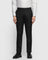 Slim Comfort B-95 Formal Black Textured Trouser - Aurora