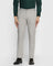 Slim Comfort B-95 Formal Grey Textured Trouser - Mandy