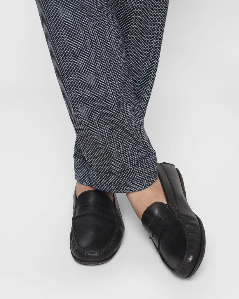 Comfort Arise Formal Navy Textured Trouser - Timber