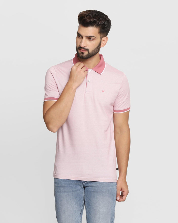 Polo Peach Skin Textured T-Shirt - Connor