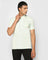 Stylized Collar Pastel Green Textured T Shirt - Kore