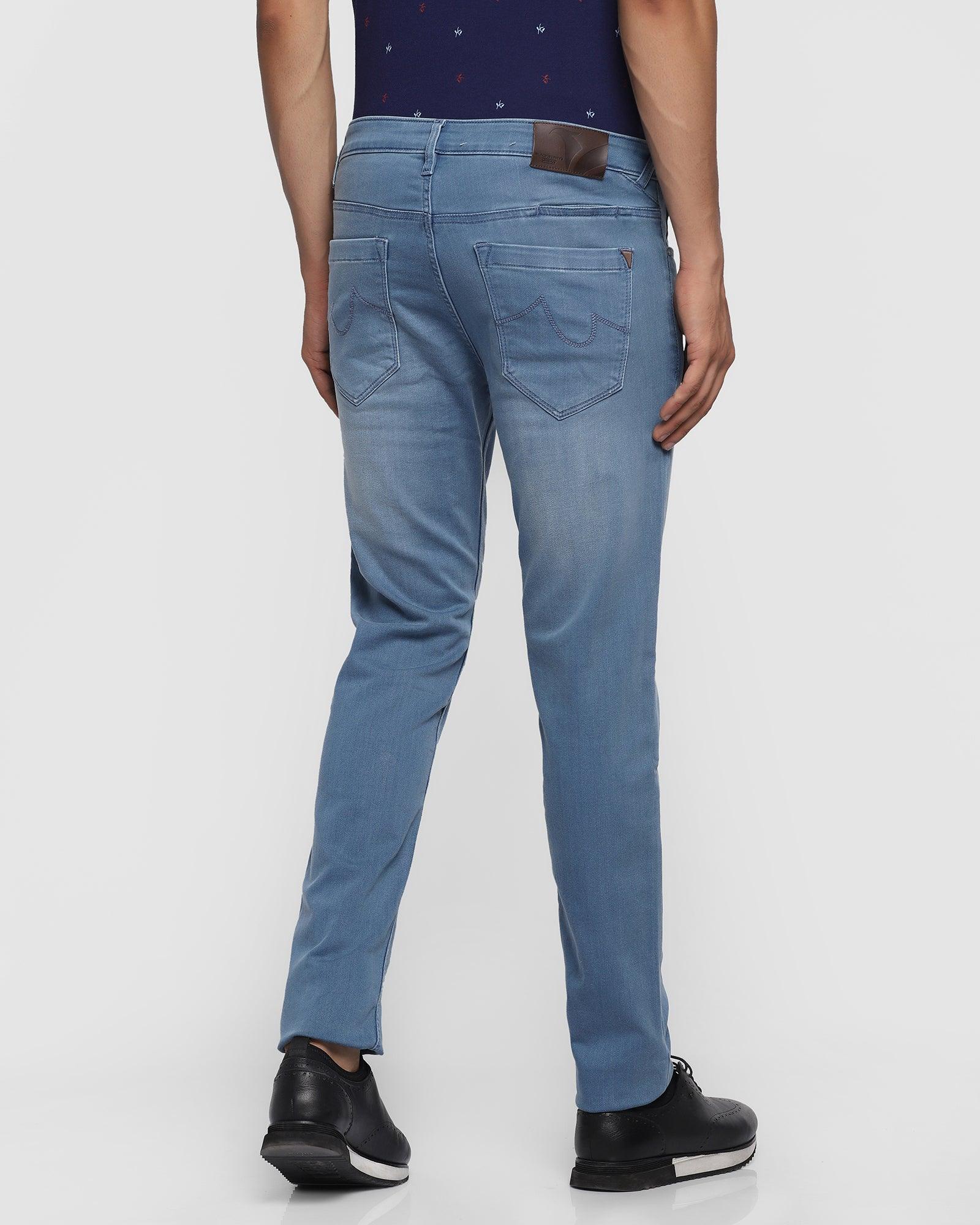 Super Clean Slim Yonk Fit Indigo Jeans - Thar