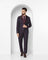 Tuxedo Multitude 6X Wine Textured Formal Suit - Erasmo