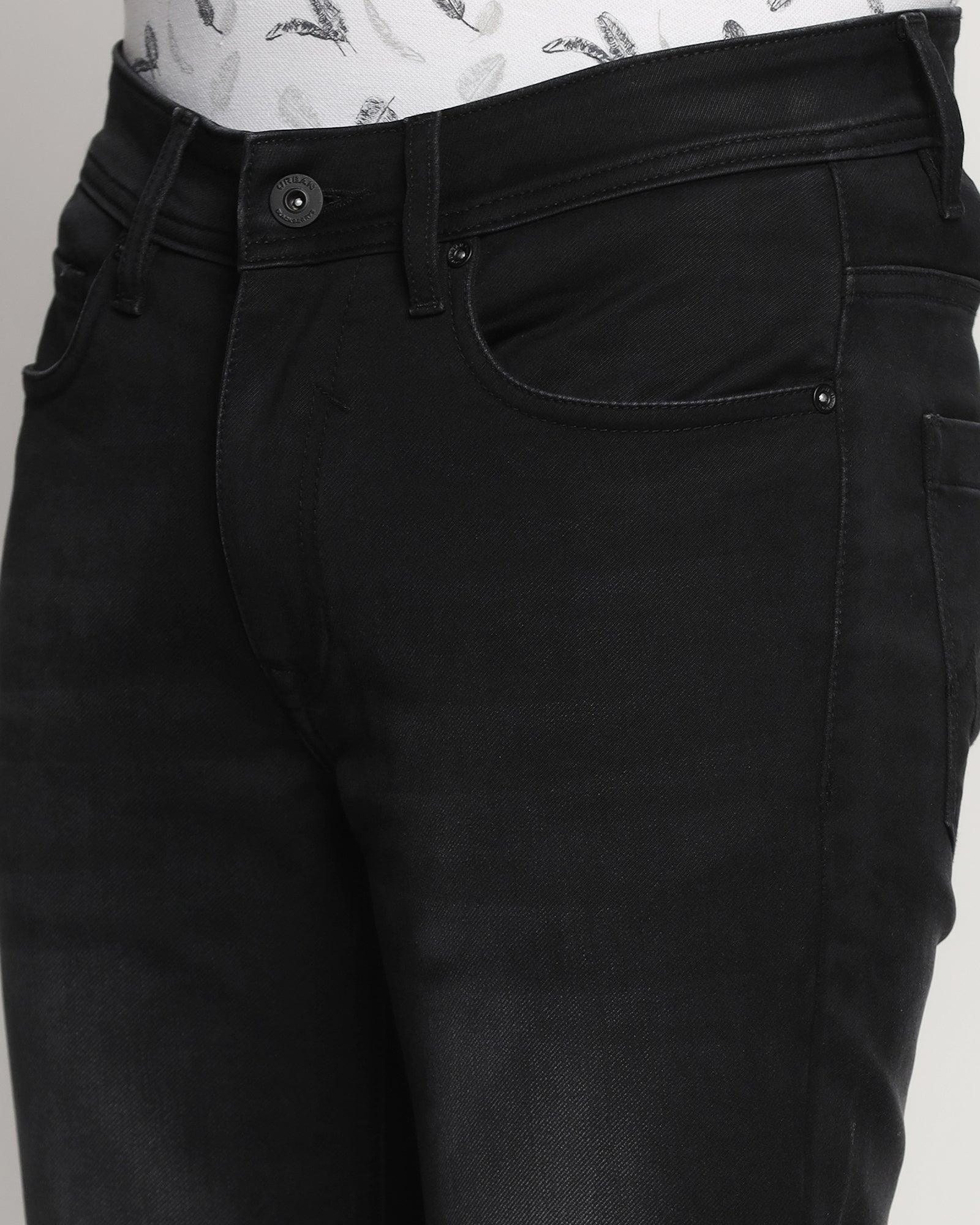 Ultrasoft Slim Comfort Buff Fit Black Jeans - Betsy