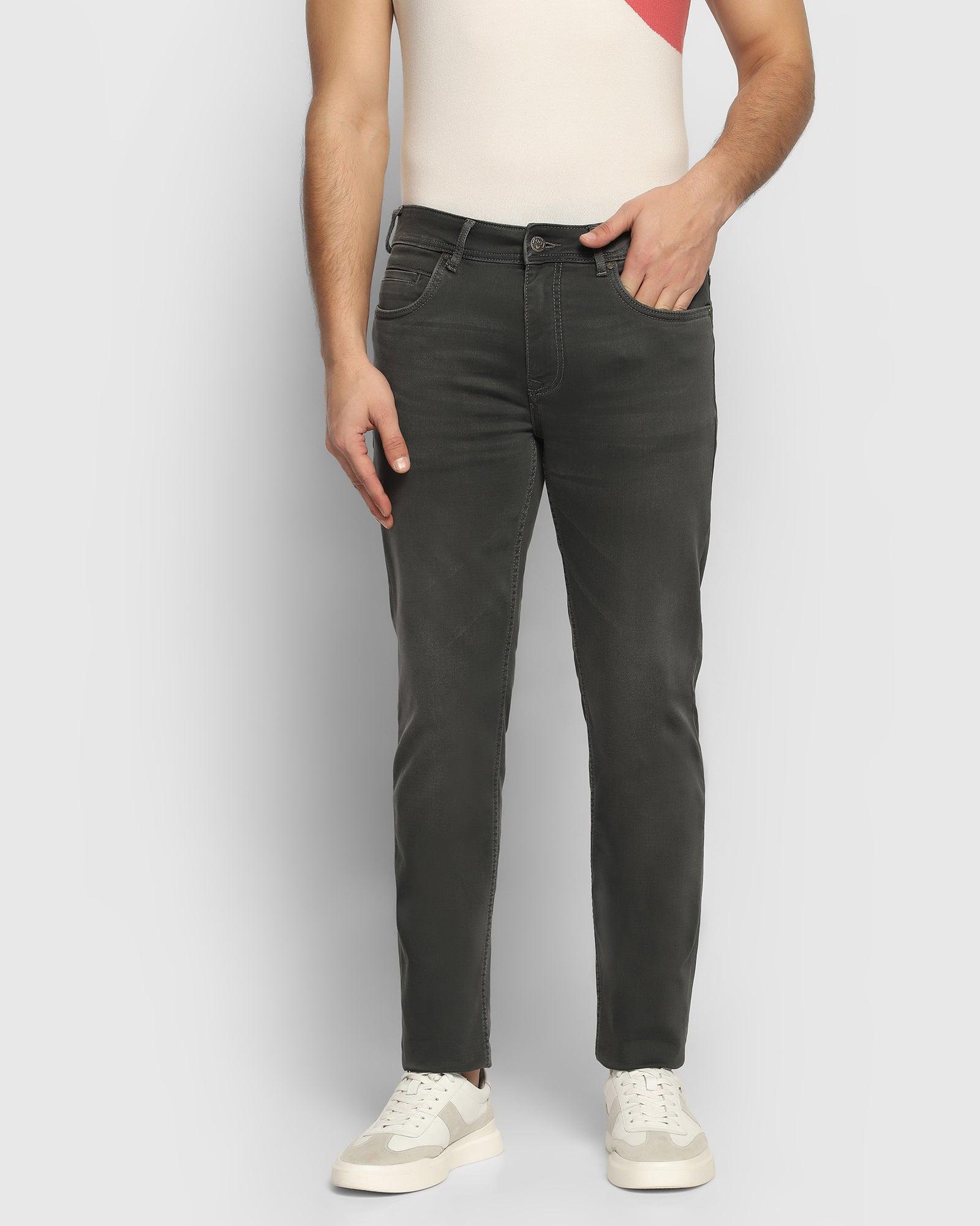 Ultrasoft Slim Yonk Fit Grey Jeans - Mack