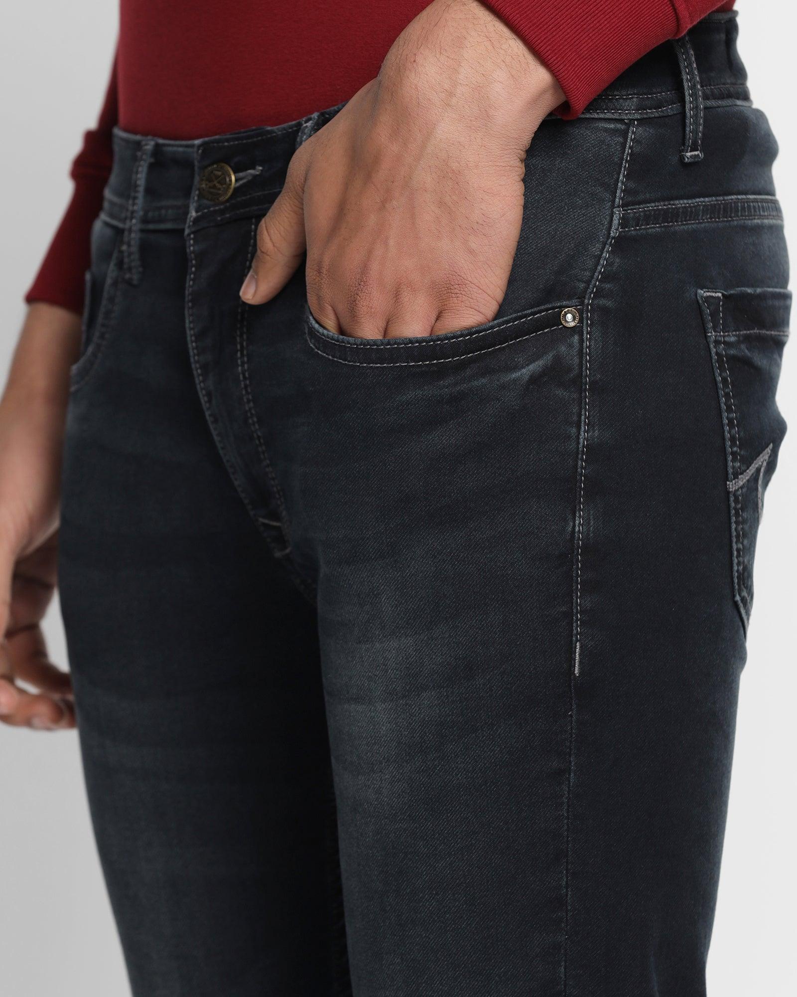 Ultrasoft Skinny Cropped Fiji Fit Indigo Jeans - Adan