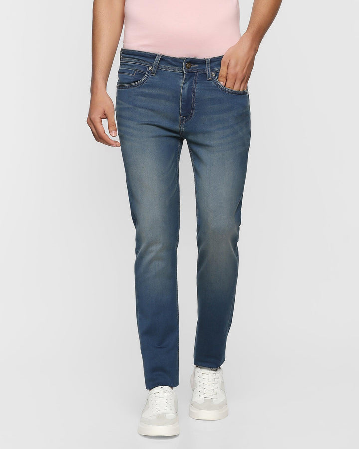 Ultra Stretch Slim Yonk Fit Indigo Jeans - Ari