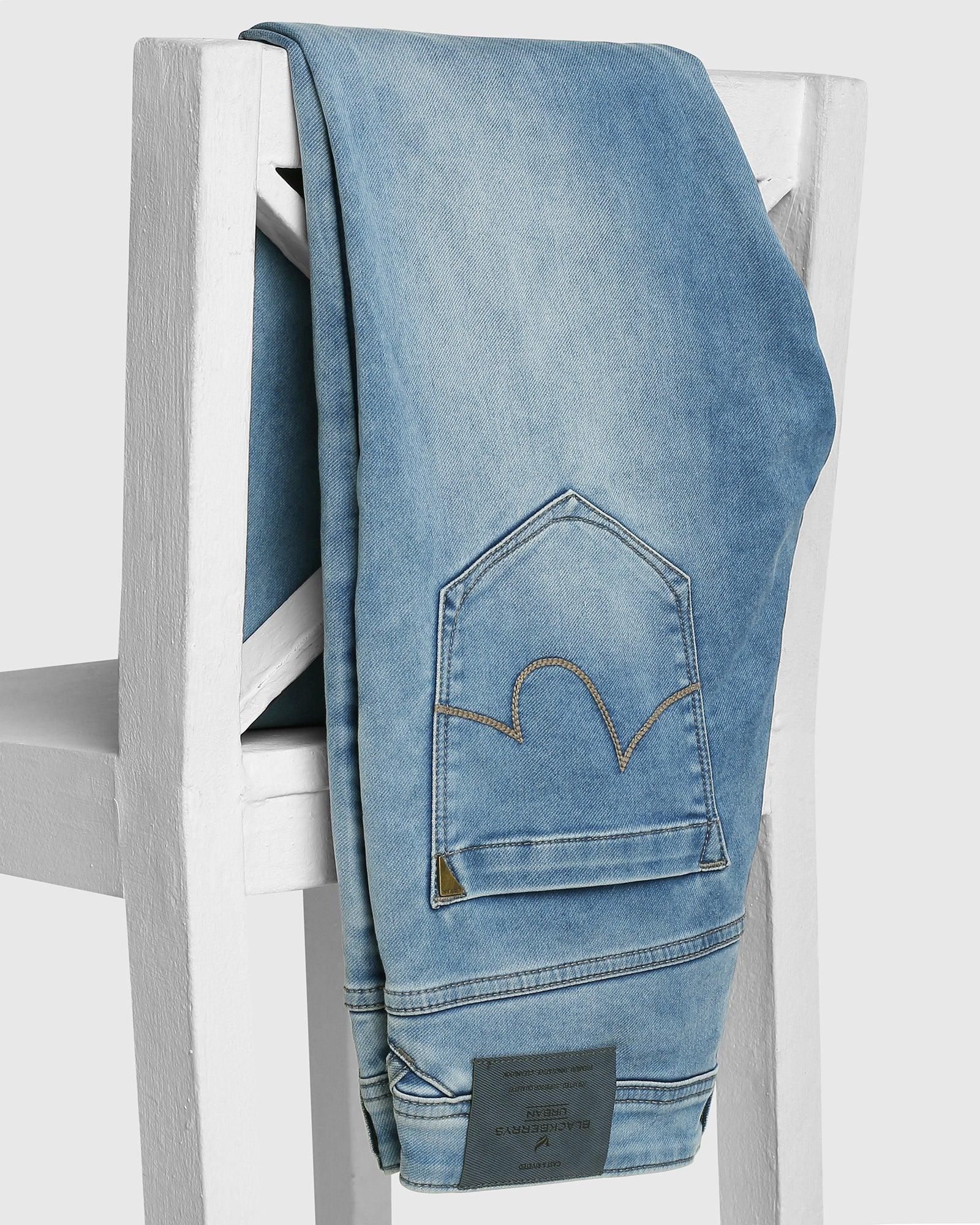 Ultra Stretch Slim Yonk Fit Indigo Jeans - Troy