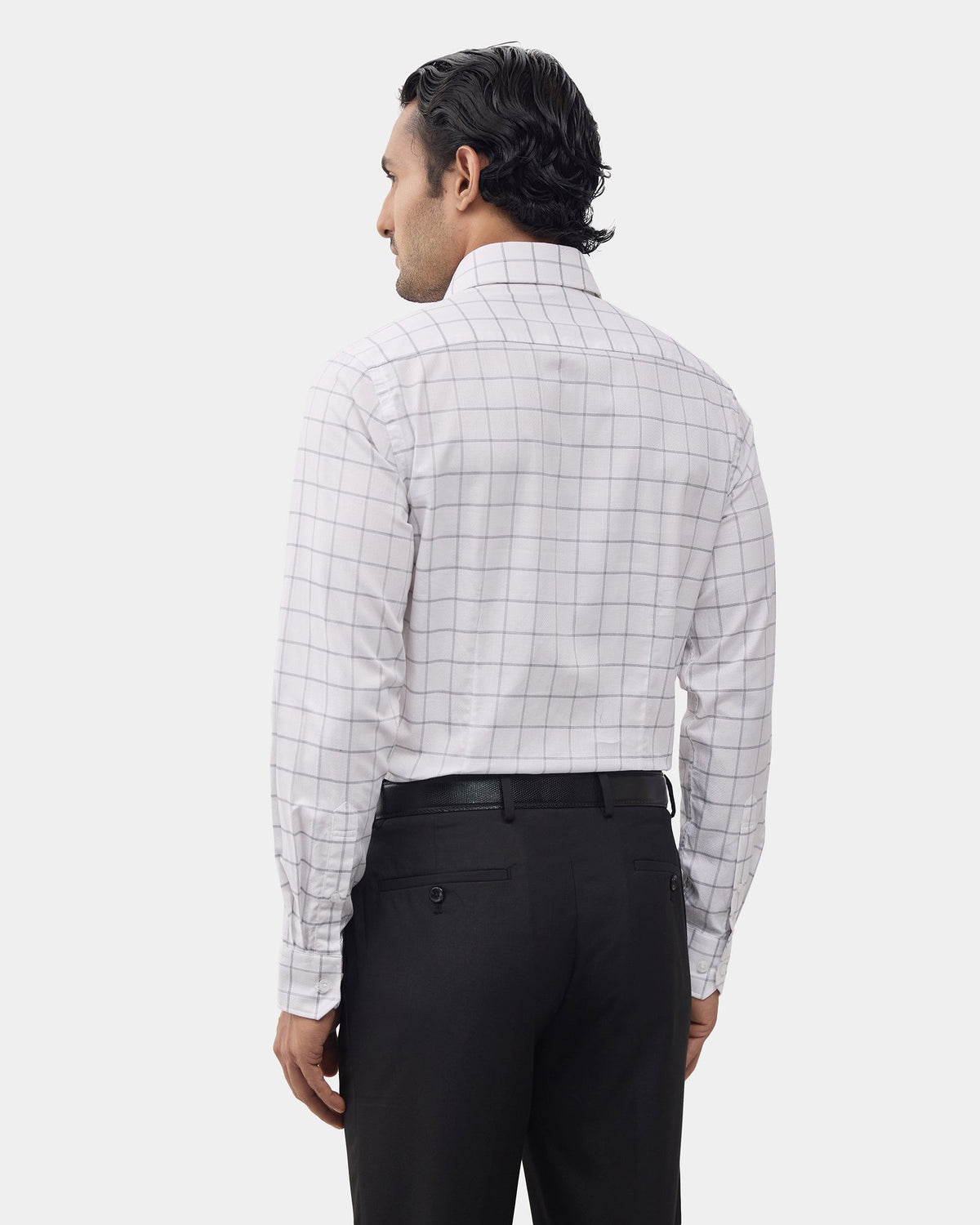 White Check Shirt - Sentra