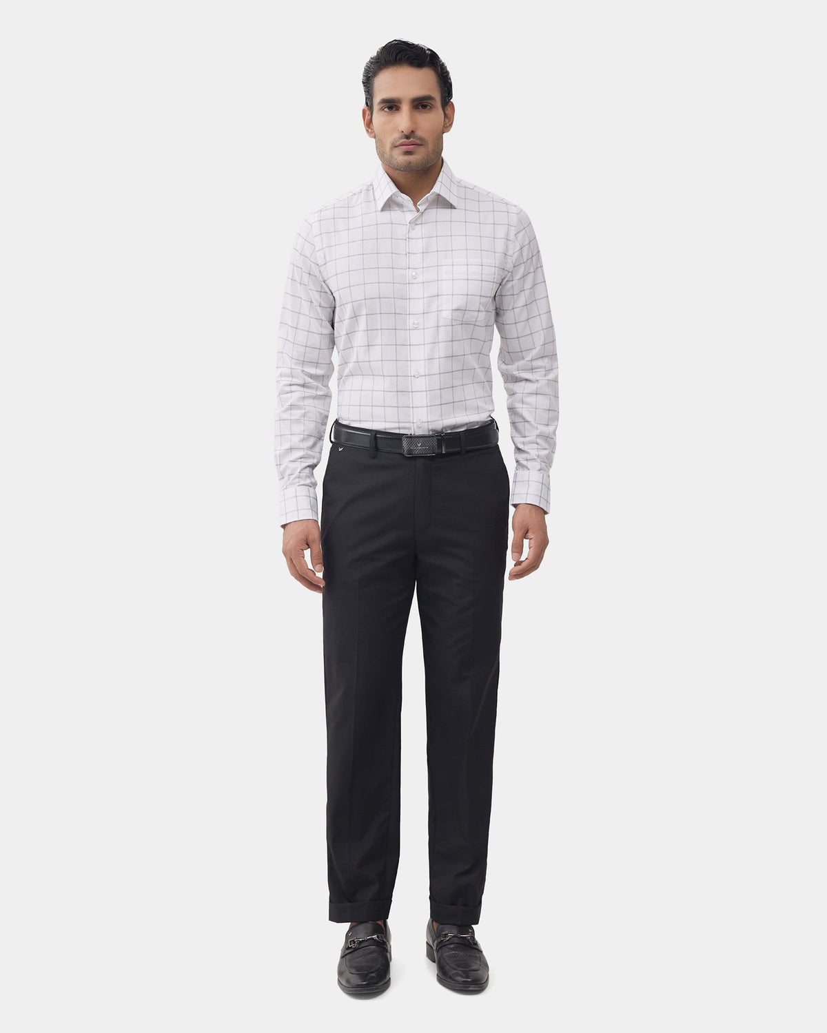 White Check Shirt - Sentra