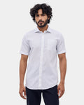 White Printed Shirt - Damios